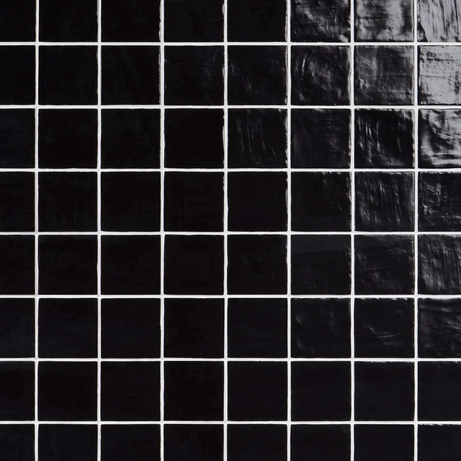 Southampton 4" x 4" Satin Finish Handmade Look Wall Tile (5.38 Sq. Ft. / Case), Black