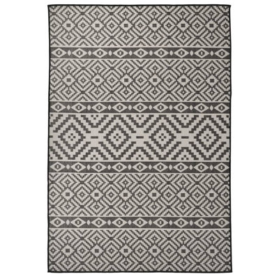 Bautz Striped Hand Woven Indoor / Outdoor Area Rug