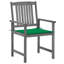 Chaise de patio en acacia avec coussin-1381994822-1381994818