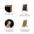29.75"H Fiberboard Free Standing Chalkboard-56570285