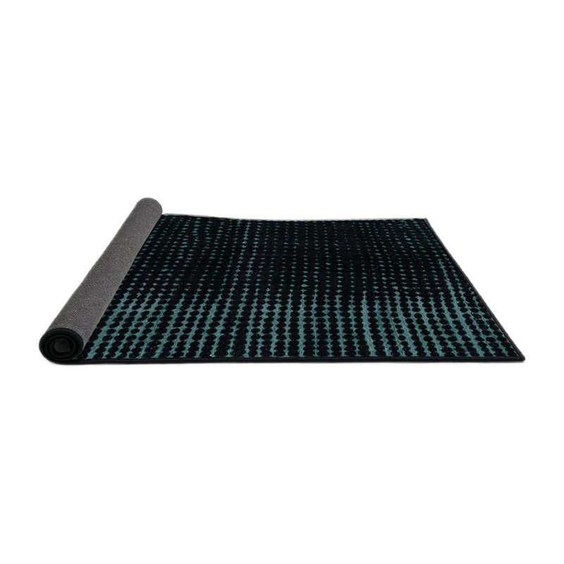 Tapis abstrait moderne 4398, Rond 7 pi