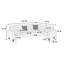 Canapé modulaire modulaire en polypropylène 4 pièces LAF et RAF-1882105887
