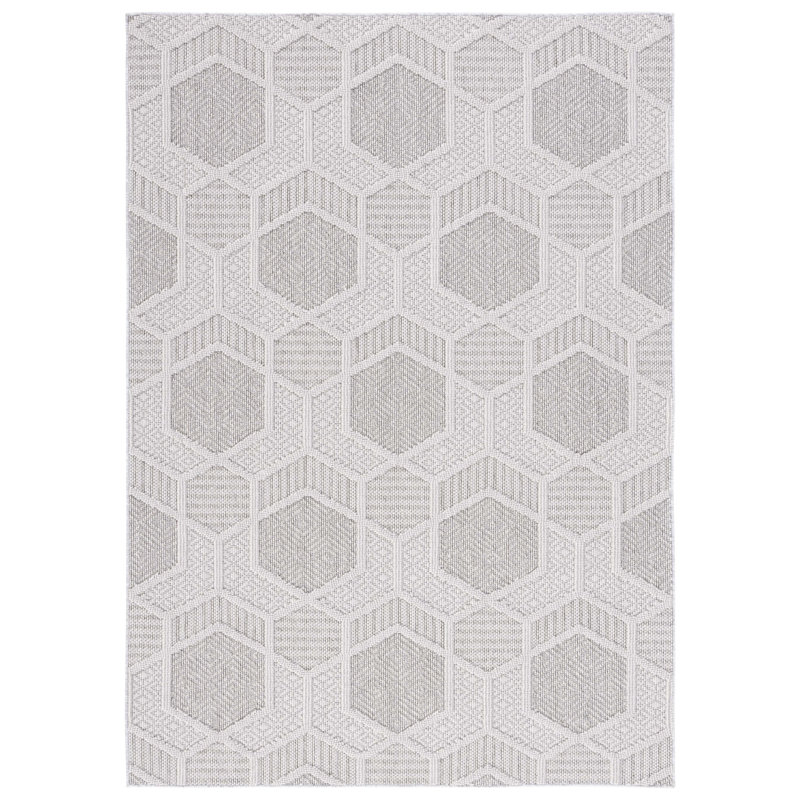 Berdella Performance Geometric Rug, Rectangle 4' x 6'