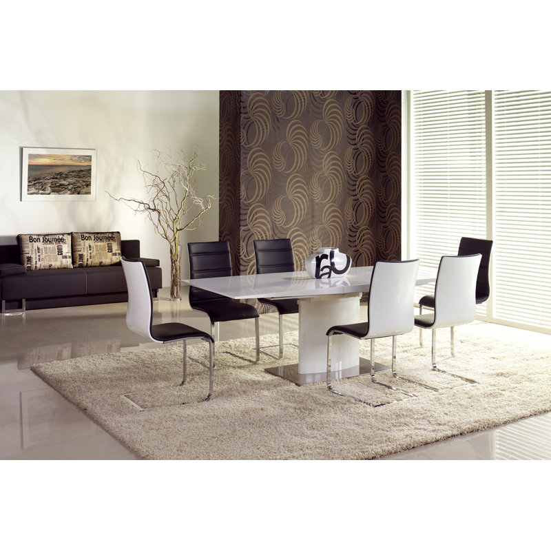 Afshar Metal Base Dining Table