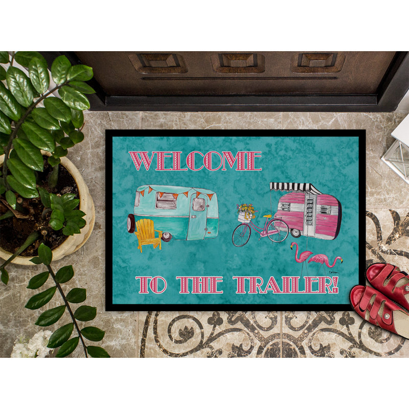 Teviston Indoor / Outdoor Rug, Rectangle 1'6" x 2' 3"
