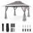 13 Ft. W X 13 Ft. D Metal Pop-up Gazebo With Mosquito Netting-110732561