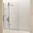 48'' - W x 58'' H Hinged Door Frameless Tub Door with Tsunami Guard-50305172