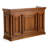 Retro Rectangular Manufactured Wood Reception Desk