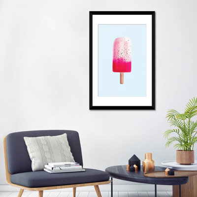 «Dragon Fruit Popsicle», impression sur toile tendue