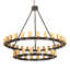 Lustre transitionnel 46 lumières Noziroh