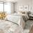 Modern Abstract Area Rug Non Slip Washable Rugs for Living Room Bedroom-Beige/Brown-74968590-83205494