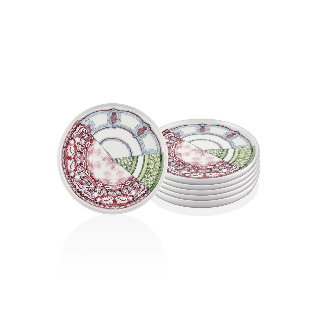 20,5 cm Salatteller-Set aus Bone China