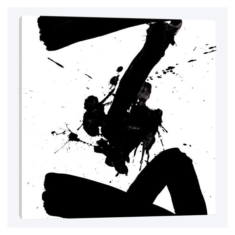 « toile tache iv », impression sur toile, H 12 po x l 12 po x P 0,75 po