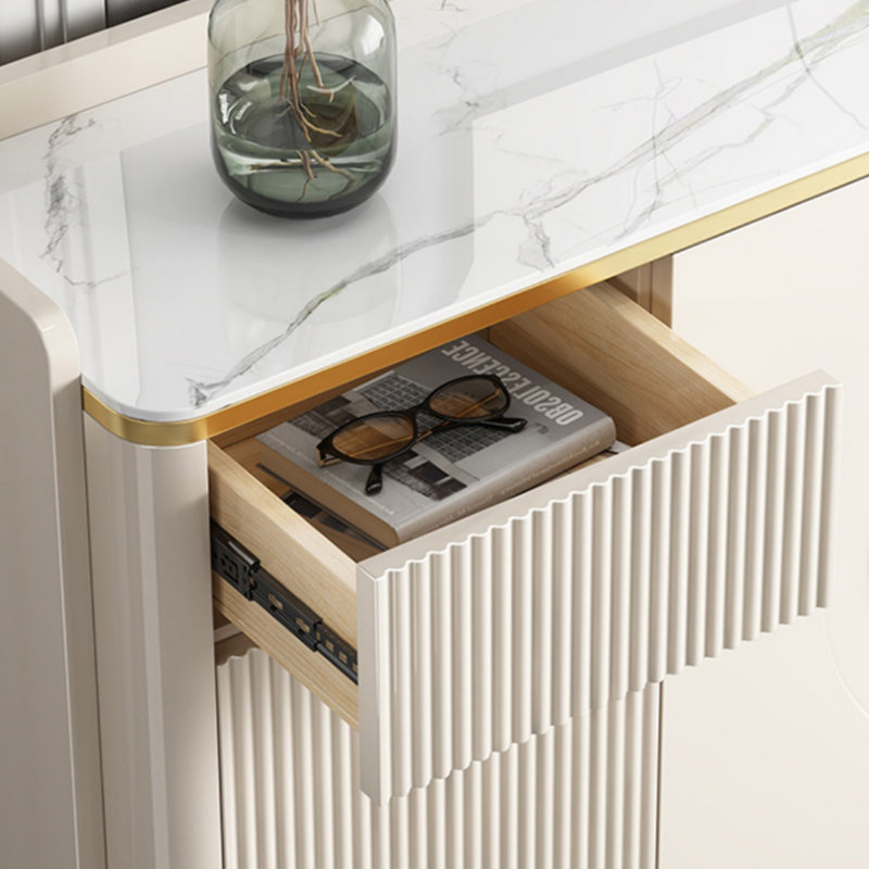Simple And Light Luxury Dining Sideboard, 37.4" H x 62.13" W x 15.75" D