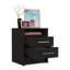 Alex-Jay 40cm W Manufactured Wood Bedside Table-1407924993
