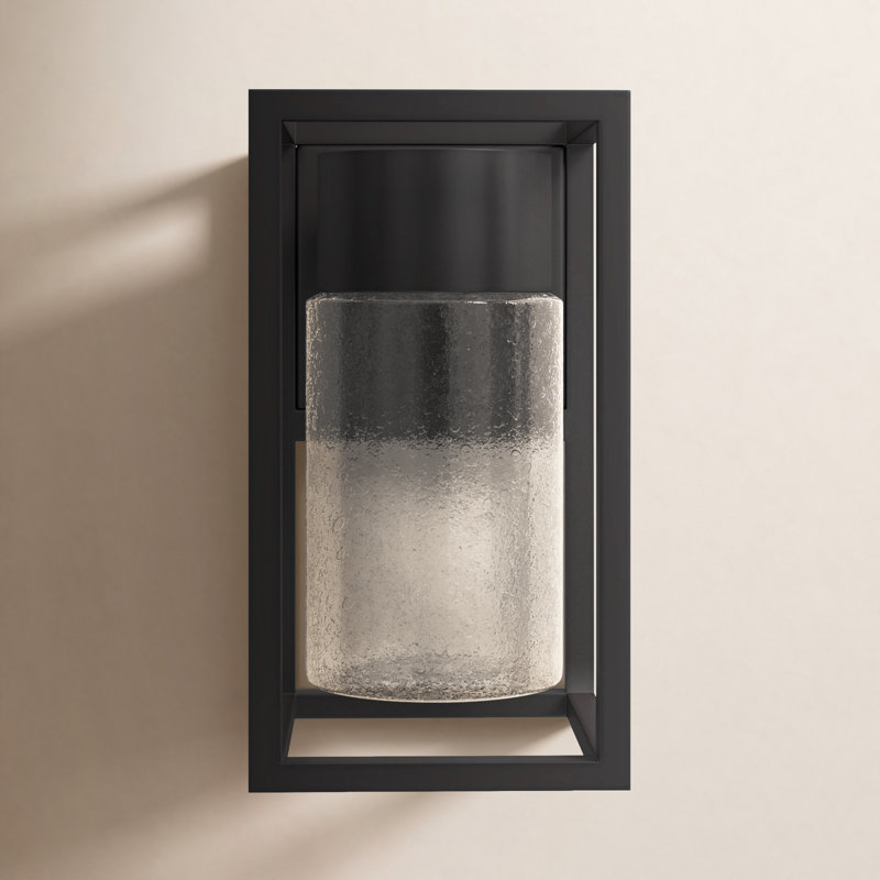 Structure LED Outdoor Flush Mount, 11" H x 6" W x 6.875" D
