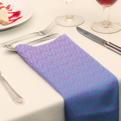 Serviette de coton art déco classic