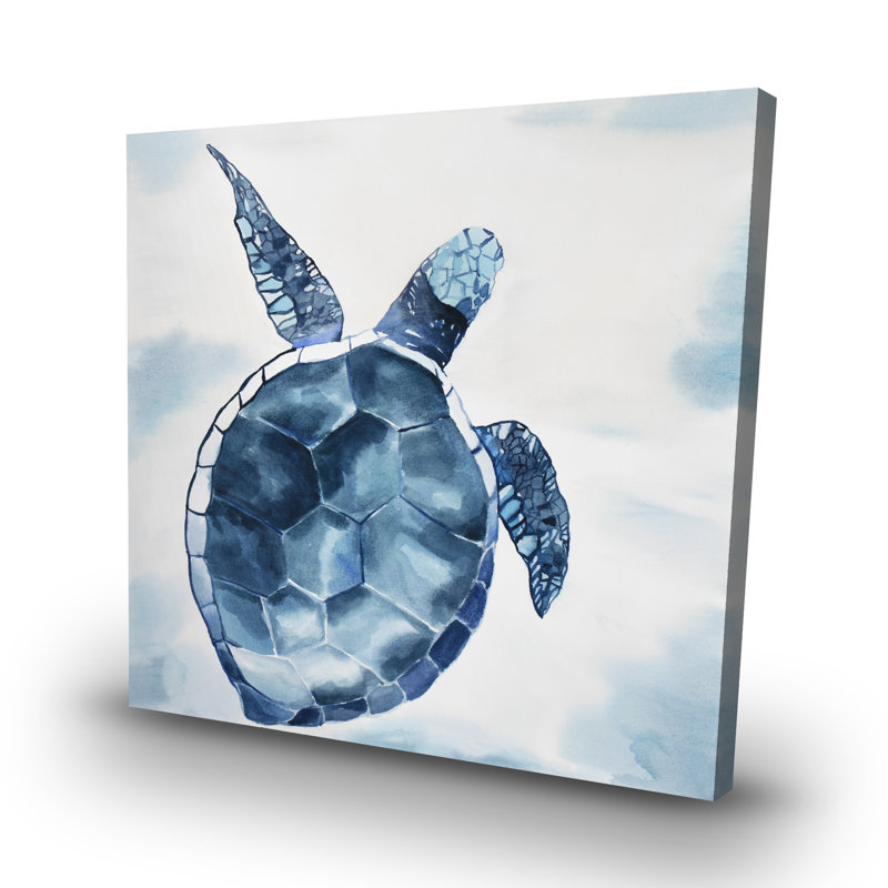 turtle - 32"x32" art on canvas