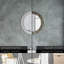 Huldar Glass Flat Wall Mirror