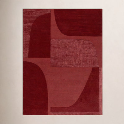 Megara Hand-Tufted Geometric Wool Rug