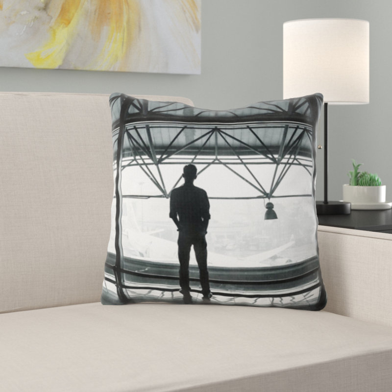 Coussin décoratif aéroportuaire