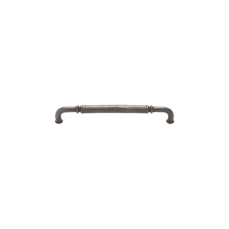 Ribbon And Reed Bar / Handle Pull, White Bronze Medium