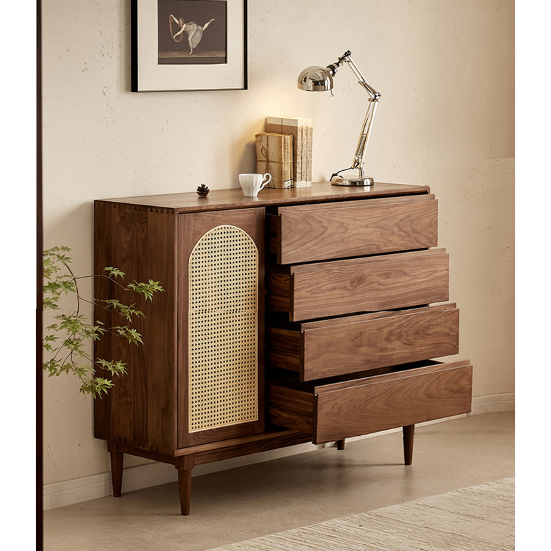 Armoire d'appoint de style rétro de petite taille
