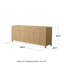 Pendry 83.25" Freestanding Double Bathroom Vanity Base Only-1548298845-1386097334