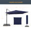 Parasol en porte-à-faux 10 x 10 pi avec base Setareh-1681161328