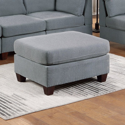 Repose-pieds de salon en tissu 1 pièce