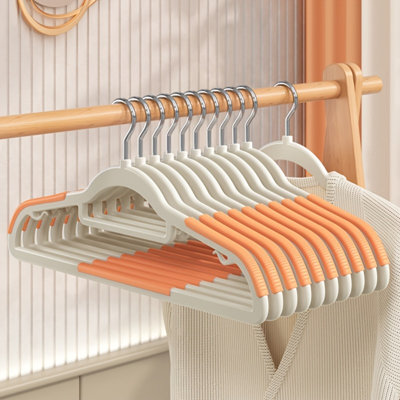 Mellin Plastic Standard Hanger for Suit/Coat