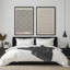 Bauhaus Abstract Precision Set of 2 Canvas Prints in a Maple Frame, 36" x 24"-520753719-514651177-520753725