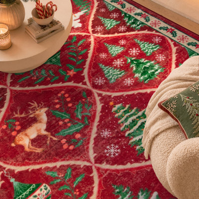 Laziya Christmas Rug
