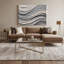 Toile horizontale à rayures horizontales gris nuage blanc gris-1957341236