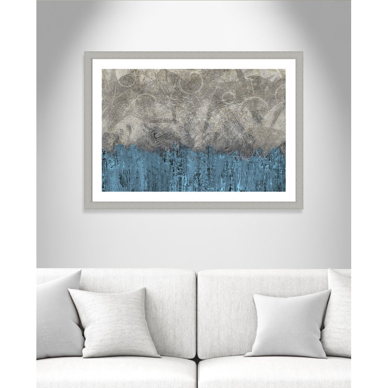 Hedden «Majestic Blue», reproduction encadrée