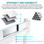 100*50*6.2cm, Smart WiFi-Enabled Heated Towel Rail with Multi-Mode Heating-516659292