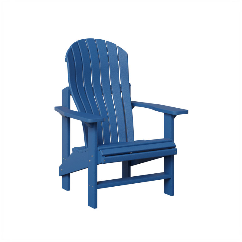 Chaise Adirondack droite Berlin Gardens, Bleu pacifique