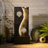 Muntiyaj Water Fountain Outdoor Modern Outdoor Fountains and Waterfalls Flooring Standing Fountain with LED Lights