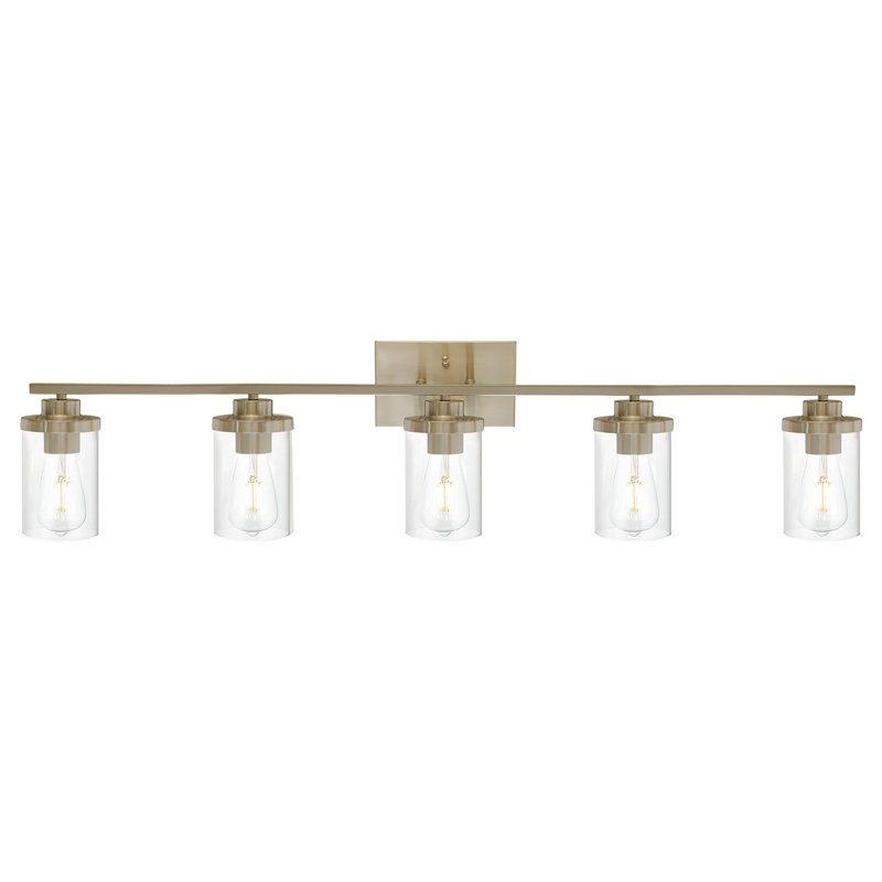 Charlbury 5 - Light Dimmable Vanity Light, Brushed Nickel