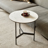Cedric Sintered Stone Round Side Table