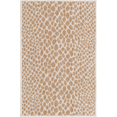 Tapis d'extérieur couleur os