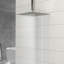 Pomme de douche à pluie carrée 10 po, fixation murale / plafond-118580216