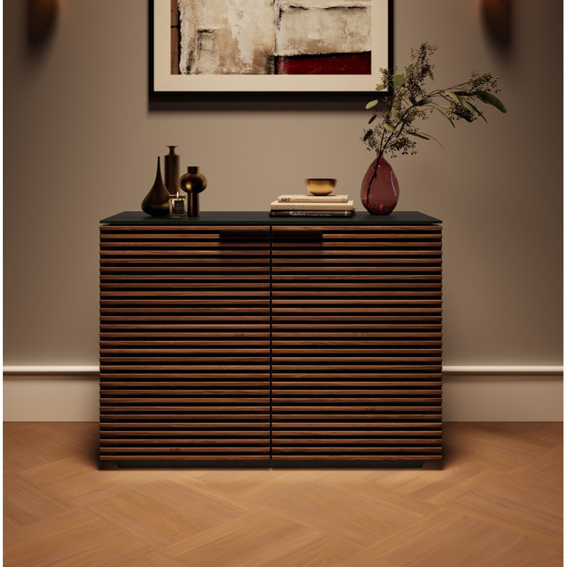 Corridor Accent Cabinet, Natural/Walnut