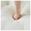 Canapé modulaire en forme de U de 138 po avec 2 repose-pieds, canapé-lit en chenille et siège profond pour salon 4 pièces, beige-804628442-804628445