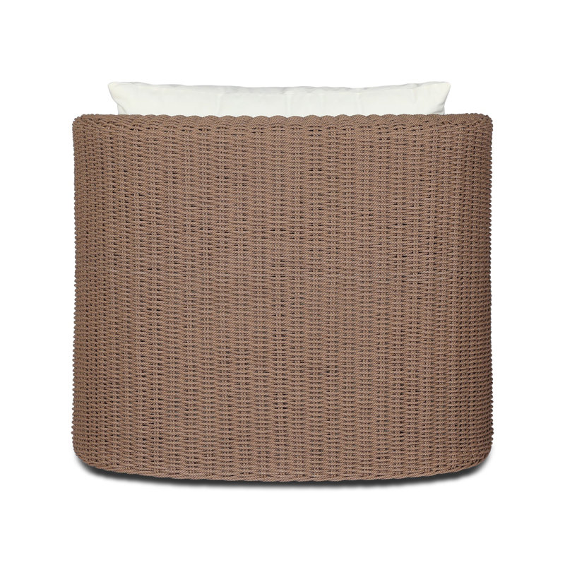 Somers Outdoor Swivel Lounge Chair, Arashi Salt