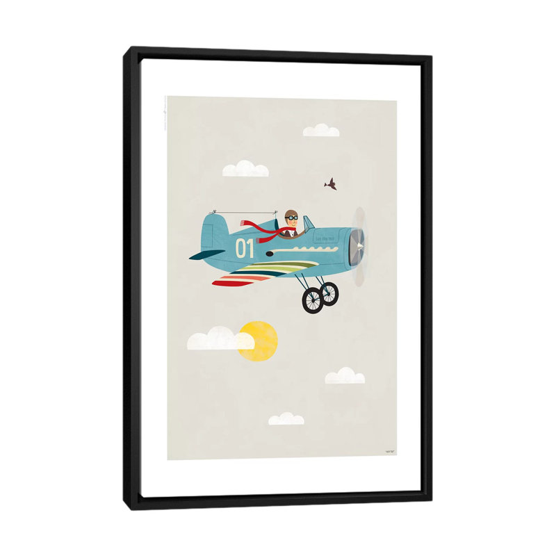 « plan », impression sur toile tendue, H 26 po x l 18 po x P 1,5 po, Toile avec cadre noir
