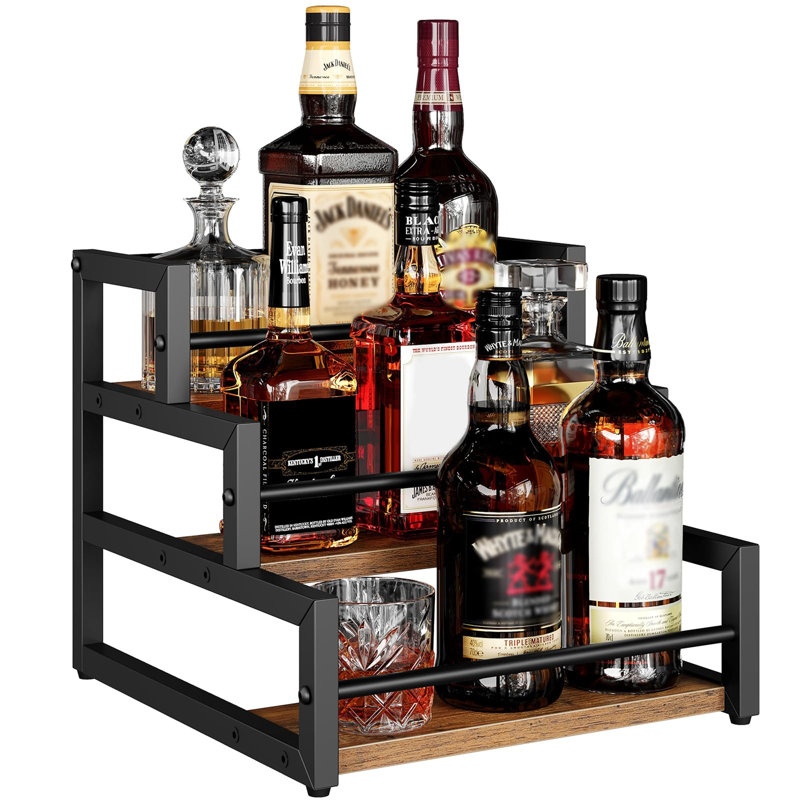 Etagere Wine Bottle Rack Brown