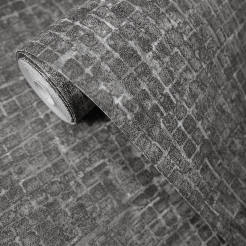 Cerra Ciel Wallpaper, Dark Grey