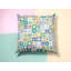 Bassiru Geometric Square Euro Pillow Cover