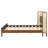 Orson Mid-Century Modern Platform Bed with Upholstered Headboard-745798470-745798464